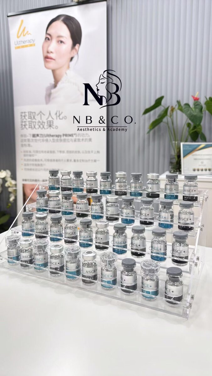 ASCE+ exosome products used with InMode treatments at NB&CO. Melbourne