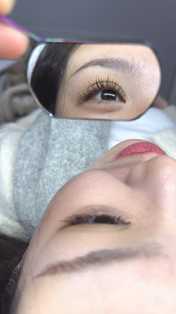Mega volume lash extensions Melbourne - maximum fullness