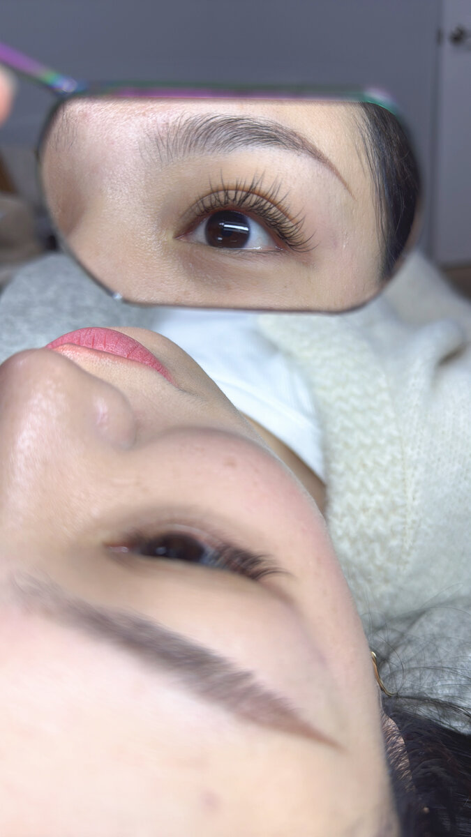Dramatic lash extensions Melbourne - glamorous look